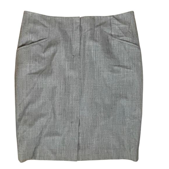 MM. LAFLEUR Gray Knee Length Straight Work Skirt Size +2/ 2XL - Picture 1 of 6